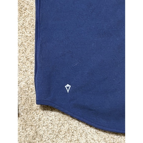 Ivivva By Lululemon Full Zip Hoodie Womens 14 Blue Lightweight Activwear - Picture 6 of 10